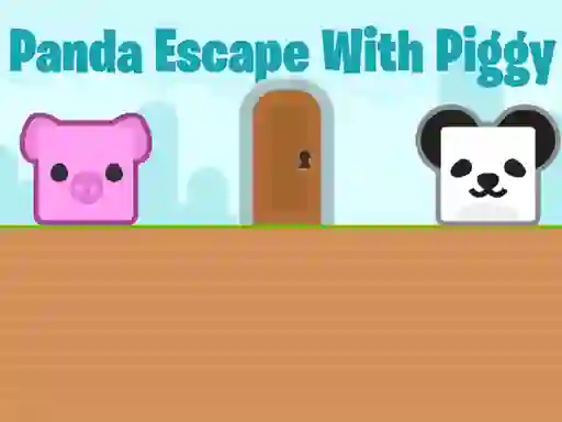 Spill Panda Escape With Piggy online