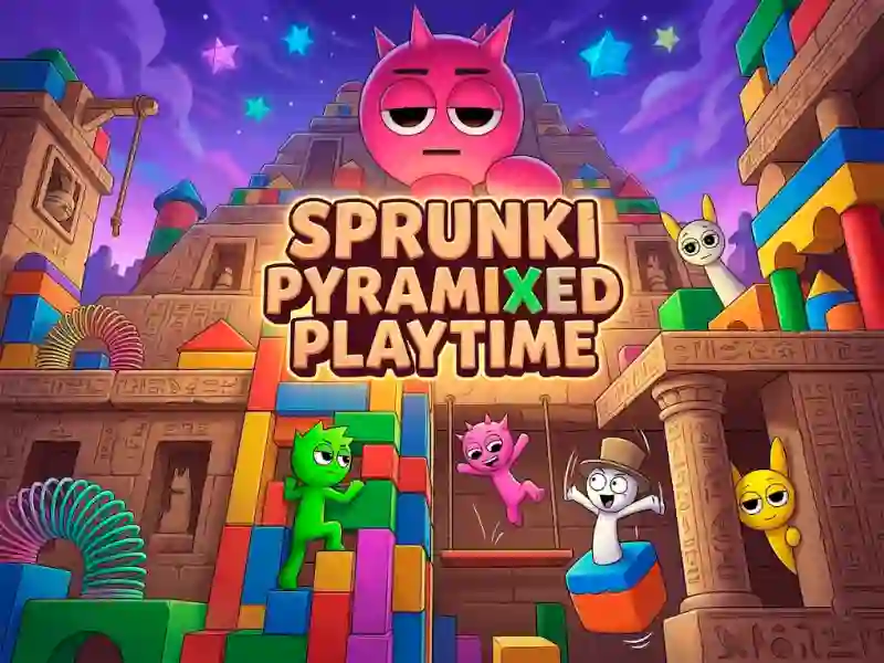 Spill Sprunki Pyramixed Playtime online