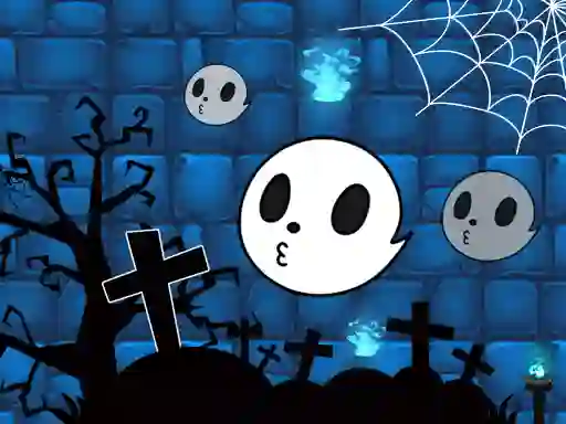 Spill Halloween Ghost Balls online