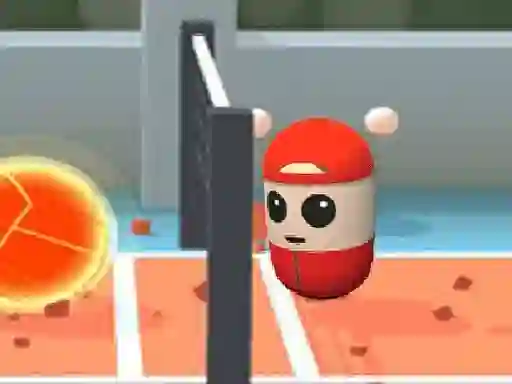 Spill Cartoon Volley Fun online