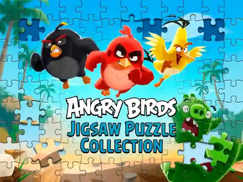 Spill Angry Birds Jigsaw Puzzle Collection online