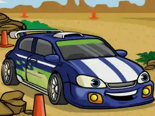 Spill Racing Cartoons Jigsaw online