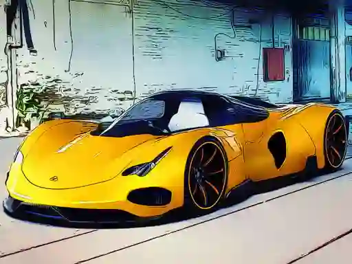 Spill Futuristic Car Models online