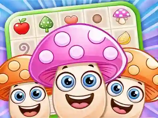 Spill Mushroom Fever Match 3 online