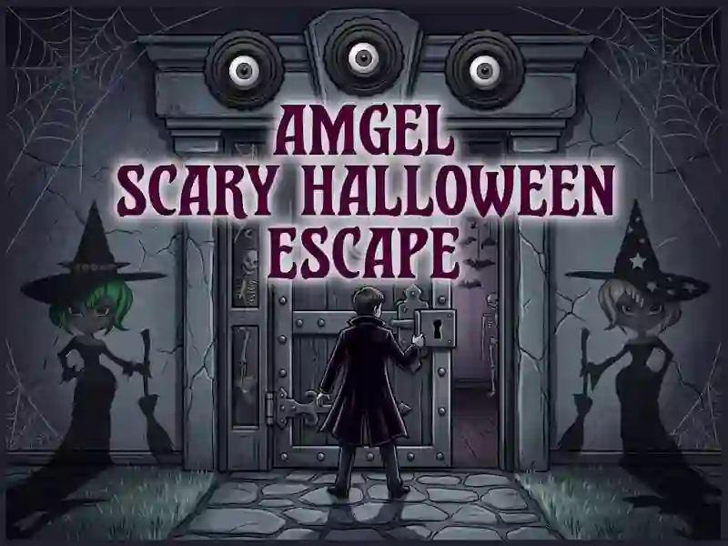 Spill Amgel Scary Halloween Escape online