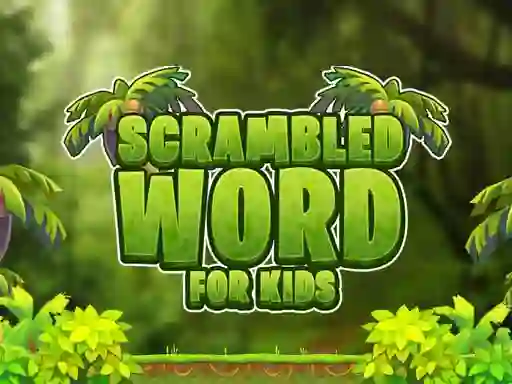 Spill Scrambled Word For Kids online