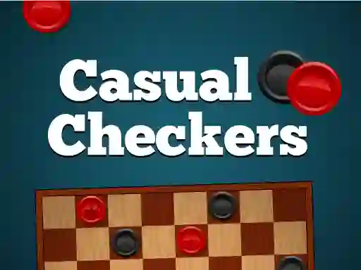 Spill Casual Checkers online