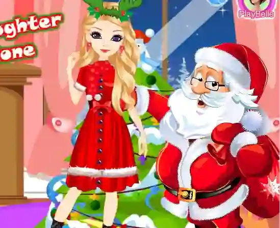 Spill Santa's Daughter Home Alone online