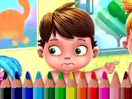 Spill Back To School: Baby Coloring Book online
