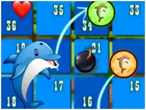 Spill Dolphin Dice Race online
