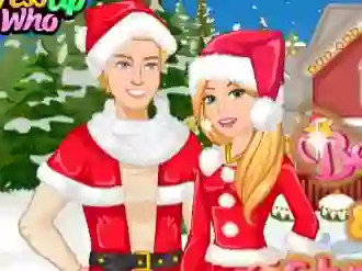 Spill Barbie and Ken Christmas online