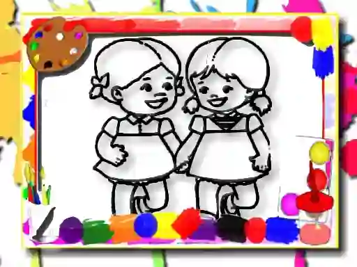 Spill Kids Coloring Time online
