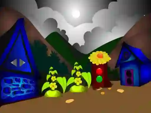 Spill Blue house bird escape online