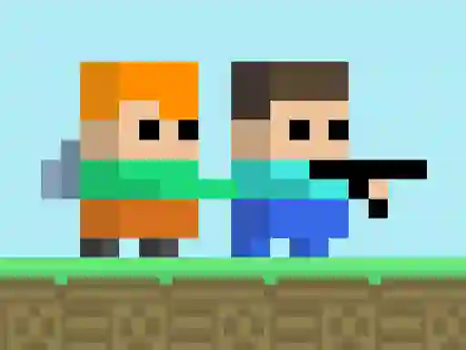 Spill Minescrafter Steve and Alex online