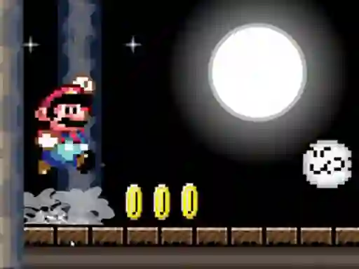 Spill Super Mario Flash Halloween Version online