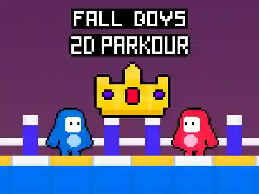 Spill Fall Boys 2D Parkour online