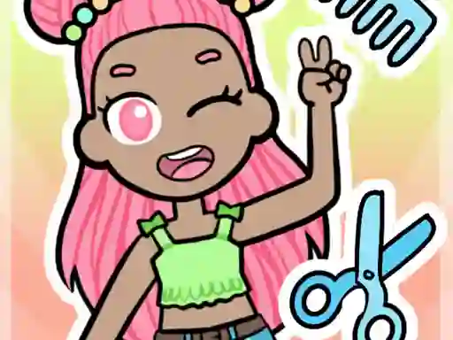Spill Cute dress-up game online