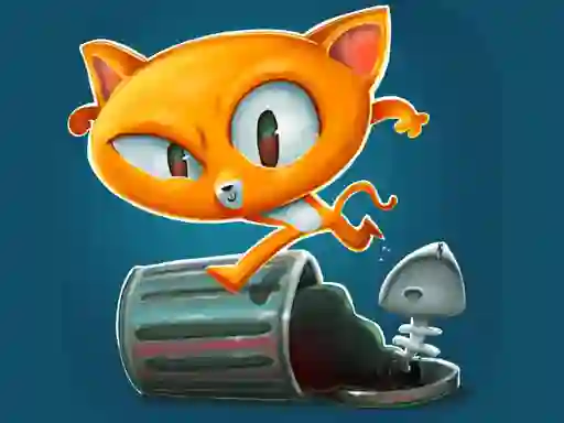 Spill Trash Cat online