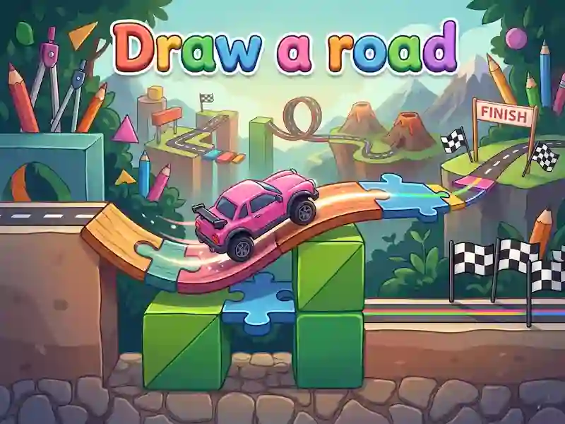 Spill Draw a road online