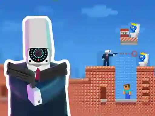 Spill Cameraman vs Toilets Puzzle online