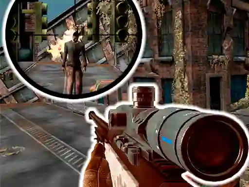 Spill Sniper 3D Zombie online