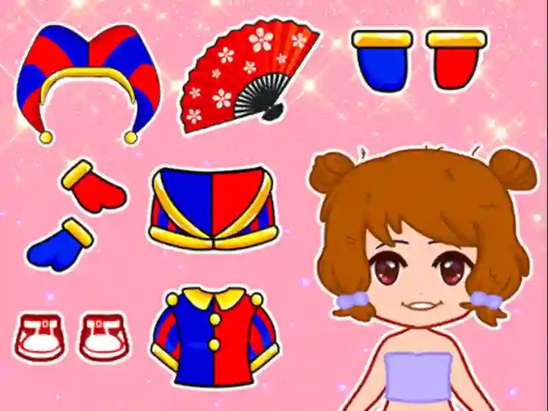 Spill Lovely Doll Dress Up Game online