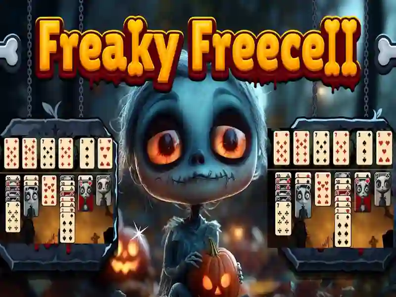 Spill Freaky Freecell online