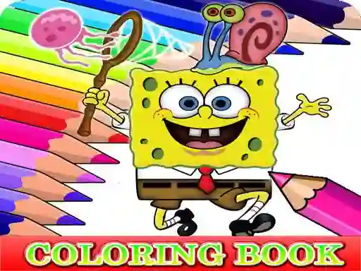 Spill Coloring Book for Spongebob online