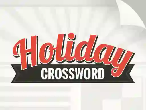 Spill Holiday Crossword online