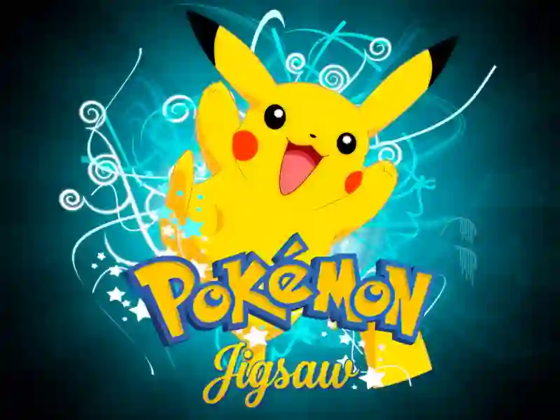 Spill Pokemon Jigsaw online
