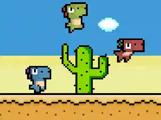 Spill Pixel Dino Run online