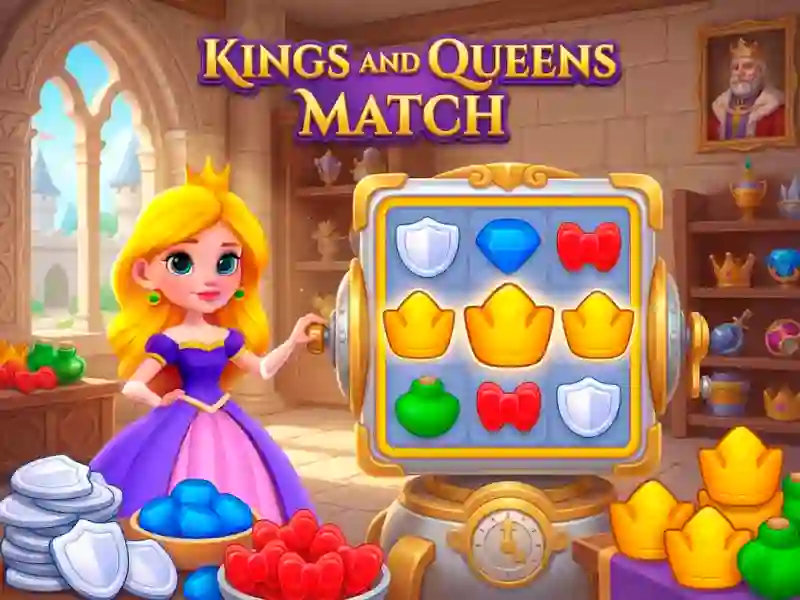 Spill Kings and Queens Match online