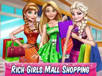 Spill Rich Girls Mall Shopping online