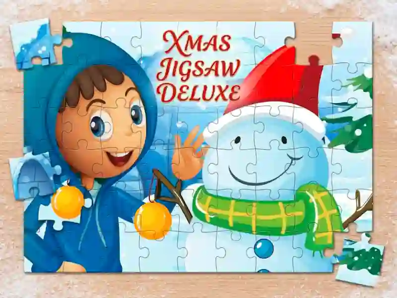 Spill Xmas jigsaw deluxe online