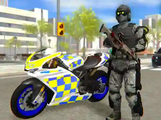 Spill Police Bike City Simulator online