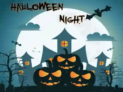 Spill Halloween Night Jigsaw online