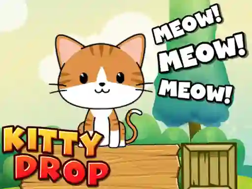 Spill Kitty Drop save the Kat online