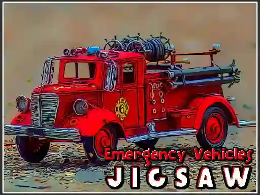 Spill Emergency Vehicles Jigsaw online