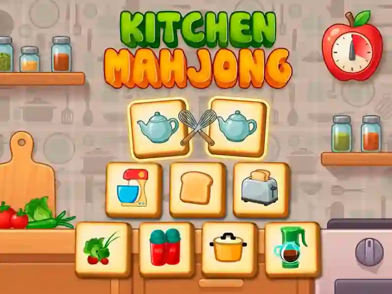 Spill Kitchen mahjong online