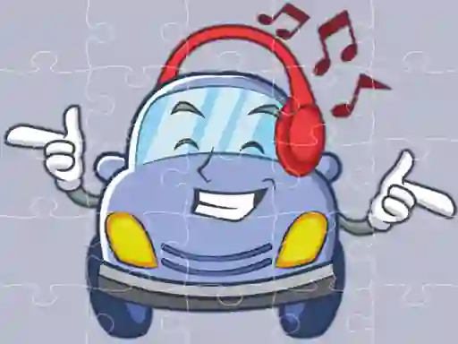 Spill Smiling Cars Jigsaw online