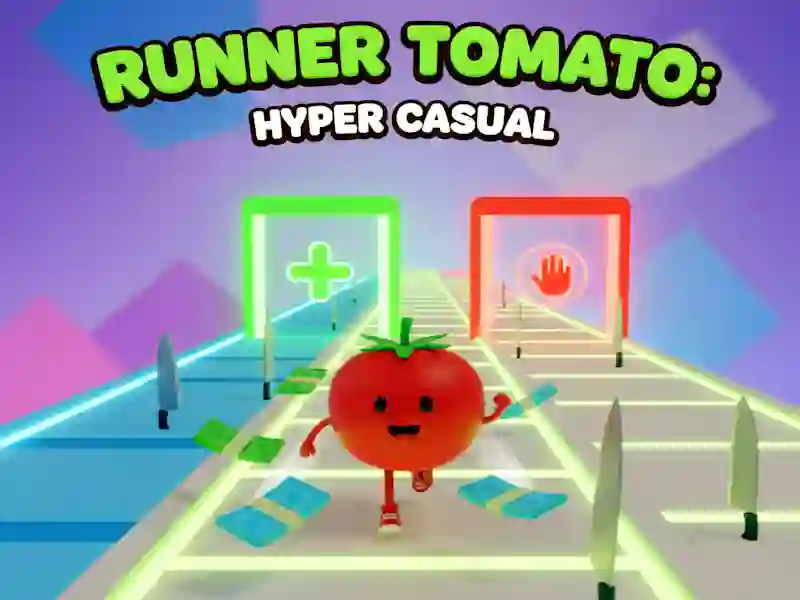 Spill Runner Tomato: Hyper Casual online