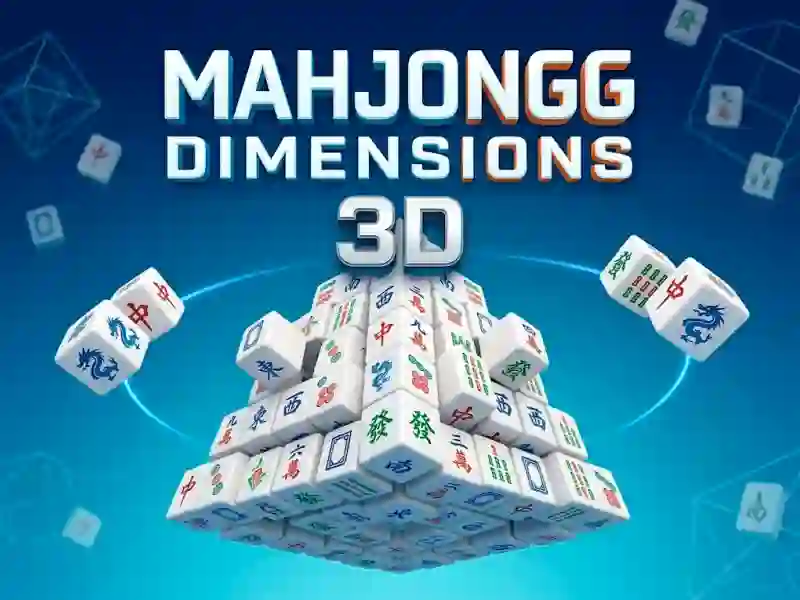 Spill Mahjongg Dimensions 3D online