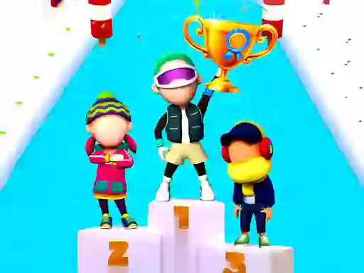 Spill Fun Race On Ice online