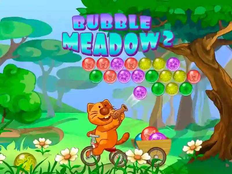 Spill Bubble Meadow 2 online