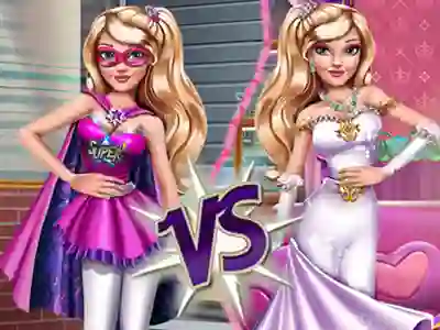 Spill Superhero Vs Princess online