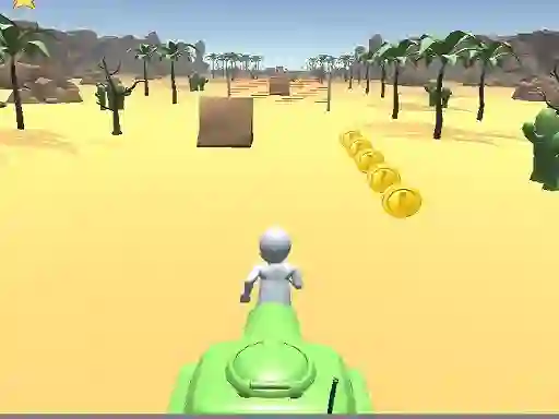 Spill 3D Desert Parkour online