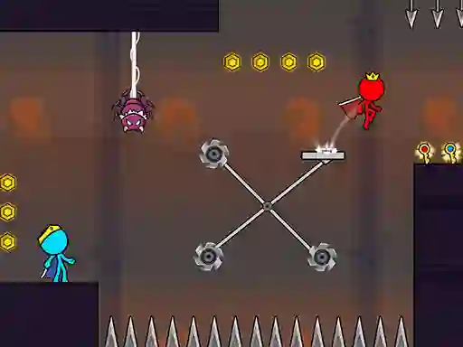 Spill Red and Blue Stickman 2 online