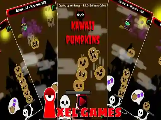 Spill Kawaii Pumpkins online