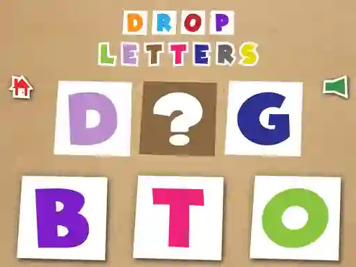 Spill Drop Letters online