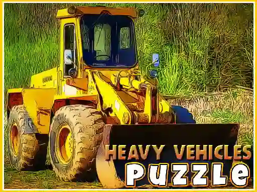 Spill Heavy Vehicles Puzzle online